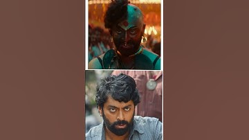 "Pushpa 2 Characters Reel vs Real 😲🔥 | Allu Arjun | Rashmika #shorts"