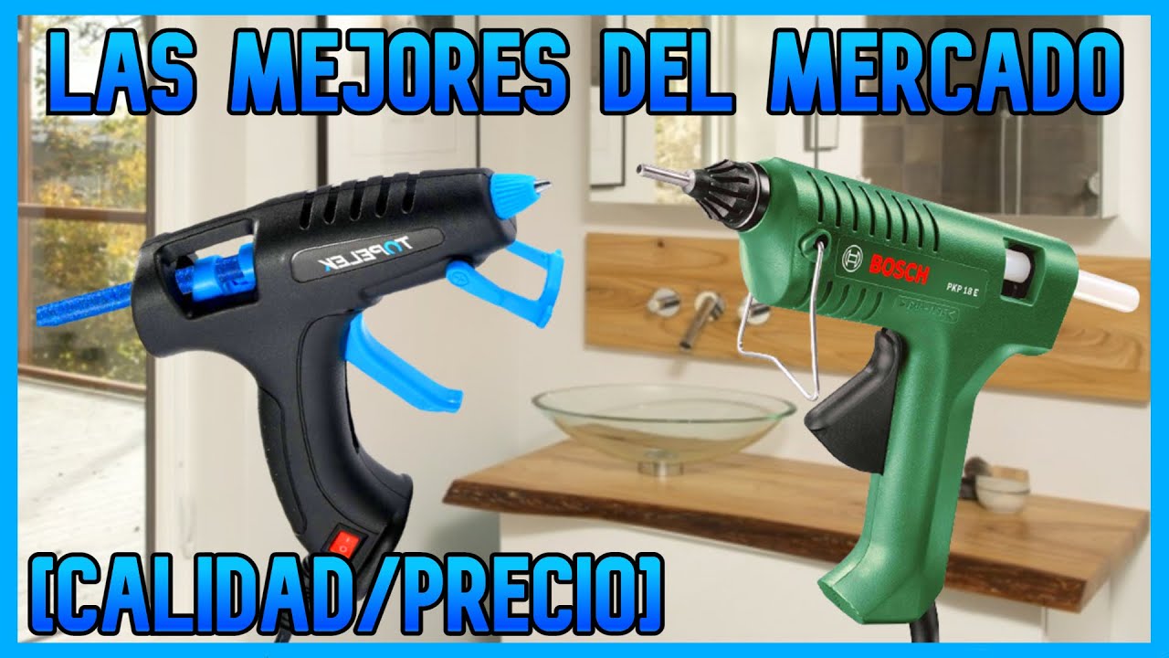 🥇TOP 5►LAS MEJORES PISTOLAS DE SILICONA (Eléctrica)✅ [2021] [Calidad/Precio]