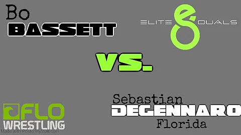 Elite 8 Duals: Bo Bassett vs Sebastian Degennaro, ...