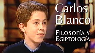 Carlos Blanco, Niño Prodigio Superdotado | Filosofía, Platón y Egiptología | Crónicas Marcianas 1999