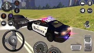 ألعاب محاكاة سيارات الشرطة - مطاردة المجرمين - استدعاء رجل الشرطة - لعب لعبة سيارة الشرطة -  1046