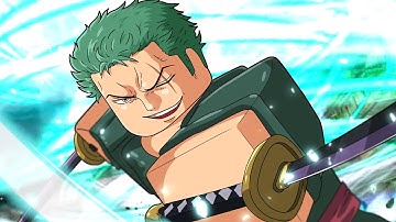 NOOB To Roronoa Zoro In A One Piece Game Roblox