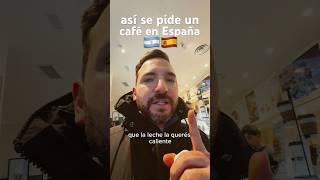 ASÍ SE PODE UN CAFÉ COM LECHE EN ESPAÑA