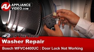 Bosch Washer Repair - E27 Error Code - Door Lock