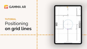 GAMMA AR Tutorial : Positioning on Grid Lines