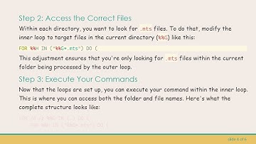 Mastering FOR Loops: Batch Processing Based on Folder Names in Windows