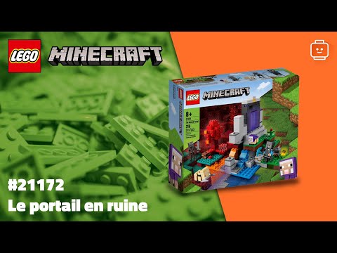 LEGO Minecraft 21172 : Le portail en ruine