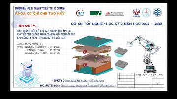 22223DT65  - Tính toán, thiết kế, chế tạo khuôn đúc áp lực chi tiết đệm chống rung camera gắn...