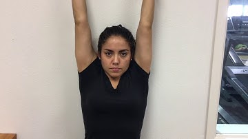Overhead Reach & Hold | El Paso Manual Physical Therapy