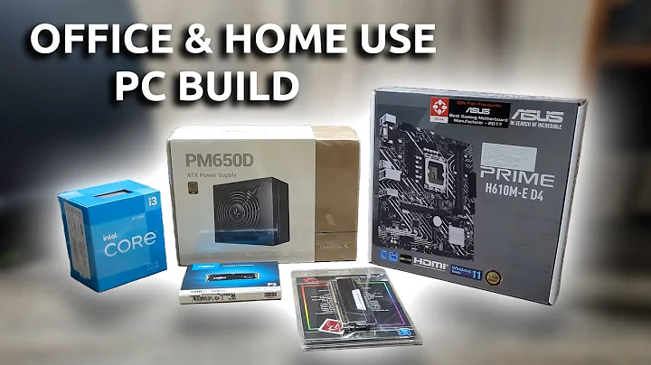 Assemblage d'un PC professionnel et domestique : déballage, installation, POST et configuration du BIOS