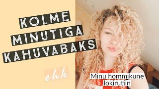 Juuksed kahuvabaks 3 minutiga ehk minu hommikune juukserituaal