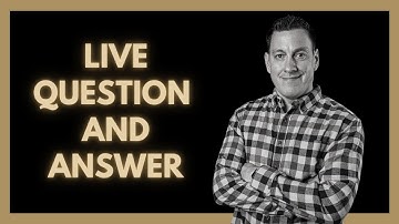 I Address Your Questions Live!