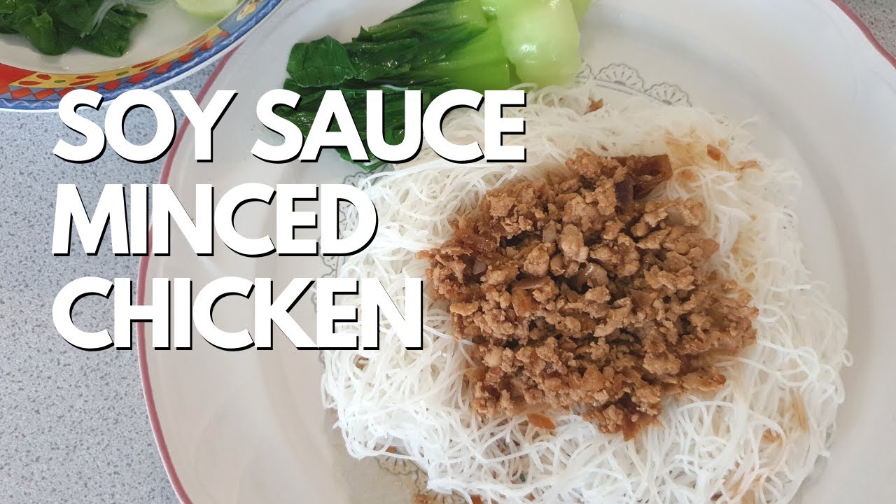 Soy Sauce Chicken Mince Recipe Using Thermomix YouTube Soy Sauce Chicken Mince Recipe Using Thermomix YouTube
