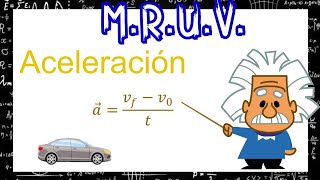 MRUV | aceleración | ¿Cómo calcular la aceleración?