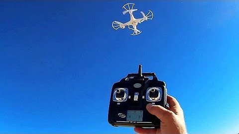 Syma X5C Drone: Look ma, no hands!