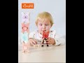 Конструктор Цирк 12 деталей от Zeimas / Развивающая пирамидка для малышей