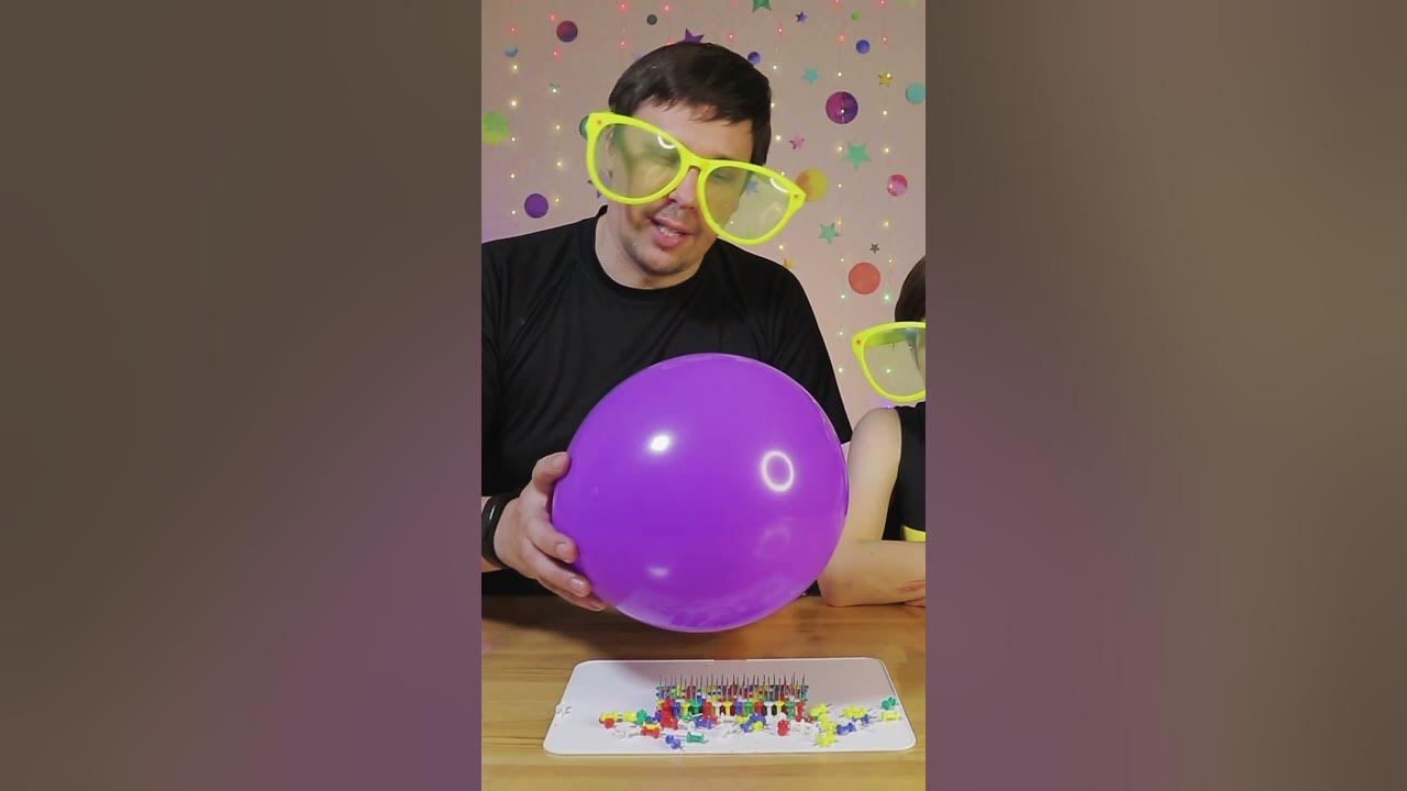 Почему шарик не лопнул??? - YouTube