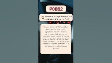 P00B2 OBD-II Trouble Code: How To Fix?