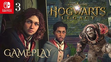 Hogwarts Legacy Gameplay Part 3 | Exploring Hogsmeade, Trolls & Rookwood