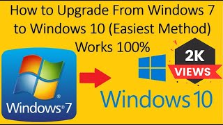 How to Upgrade Windows7 to Windows10 PRO Works 100% With Product Key 100% Working Activation In 2024