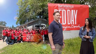 KW Red Day. A Navy Veteran’s Home Makeover