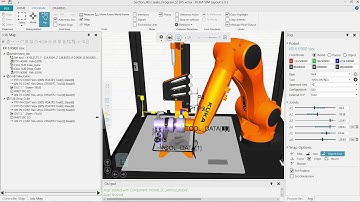 KUKA SimPro 3.0 -  Robot program Gripping Principle