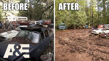 Hoarders: Inventor Has 160 ACRES Of Hoard, $20 MILLION in Fines | A&E