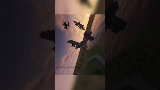 Самолётный Бой с модом Create:Aeronautics