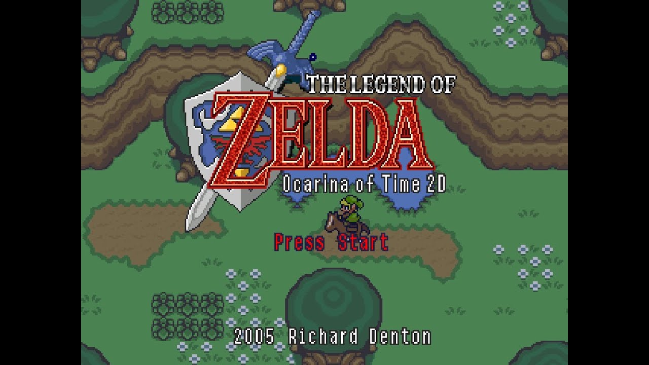 OCARINA OF TIME EN 2D! JUGAMOS ESTA VERSION EN 2D Y SE ME BUGUEA CTMRE  JAJAJA! ZELDA-FANGAME-GAMING-