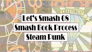 SMASH BOOK paso a paso Steampunk página 8 | Luisa PaperCrafts