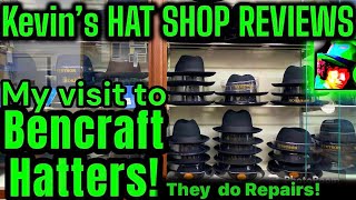 My Trip to BENCRAFT HATTERS in Brooklyn! Pre-Bankruptcy Borsalinos! They Do REPAIRS TOO! A++!!