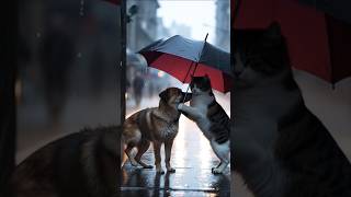 barish mein dog Bhim Gaya |#shorts #ai #aigenix #viral