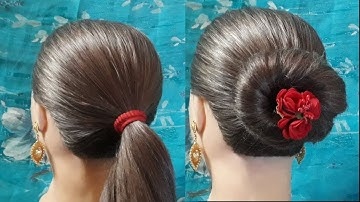 😍Easy Diy Elegant Hairstyles Compilation 😍Hairstyle Transformation | Zeba With Style|Bun Hairstyle❤️