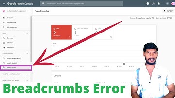 Breadcrumbs Errors In Blogger and how to Fix In Tamil