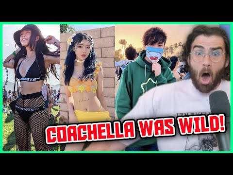 Thumbnail for Hasanabi Reacts to Coachella Streamer Fits and Drama ft. Valkyrae, Sykkuno & more!