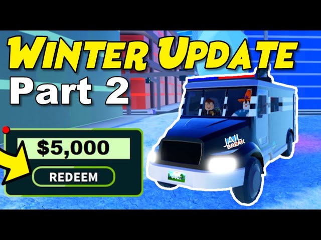 Jailbreak New Twitter Code Winter 2020 Part 2 Update Roblox Jailbreak Youtube