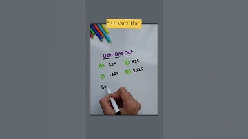 Find the Odd one Out