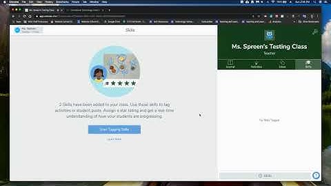 Tracking Progress in Skills