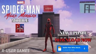 SPIDERMAN-MILES MORALES | NEW UPDATE | DOWNLOAD NOW!!! | @R-USER GAMES @yPER STUDIOS Resimi