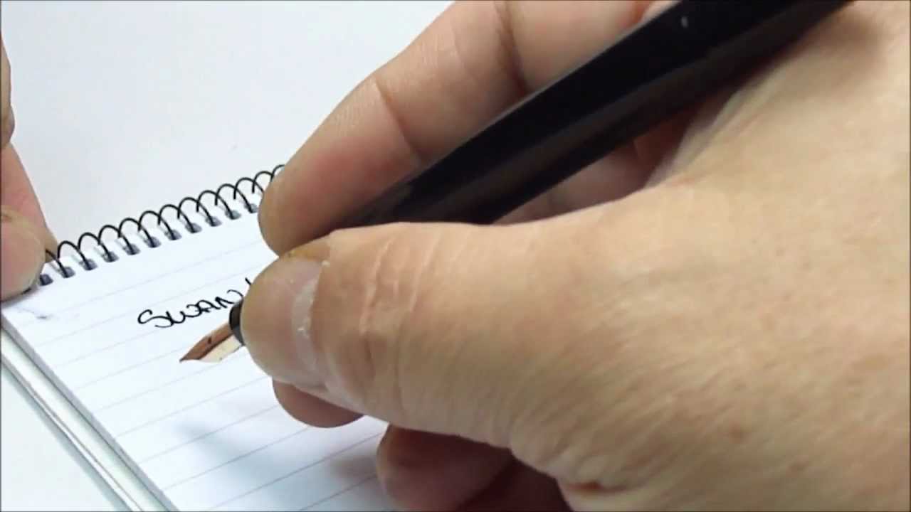 Swan Mabie Todd & Co L205/60 Leverless Fountain Pen Review....