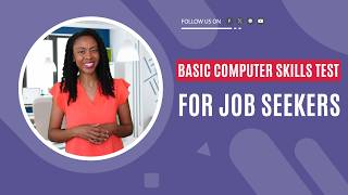 Basic Computer Skills Test for Job Applicants | Try Free