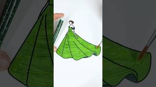Green Princess Glitter Dress