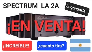A LA VENTA !! Spectrum LA 2A,  LA2A industria Argentina,  legendaria , calidad máxima!! sonolink Ev