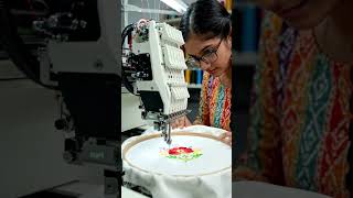 computer embroidery machine design