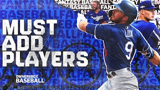 Must Add Players | Week 9 | Fantasy Baseball 2021 | Skippers Podcast