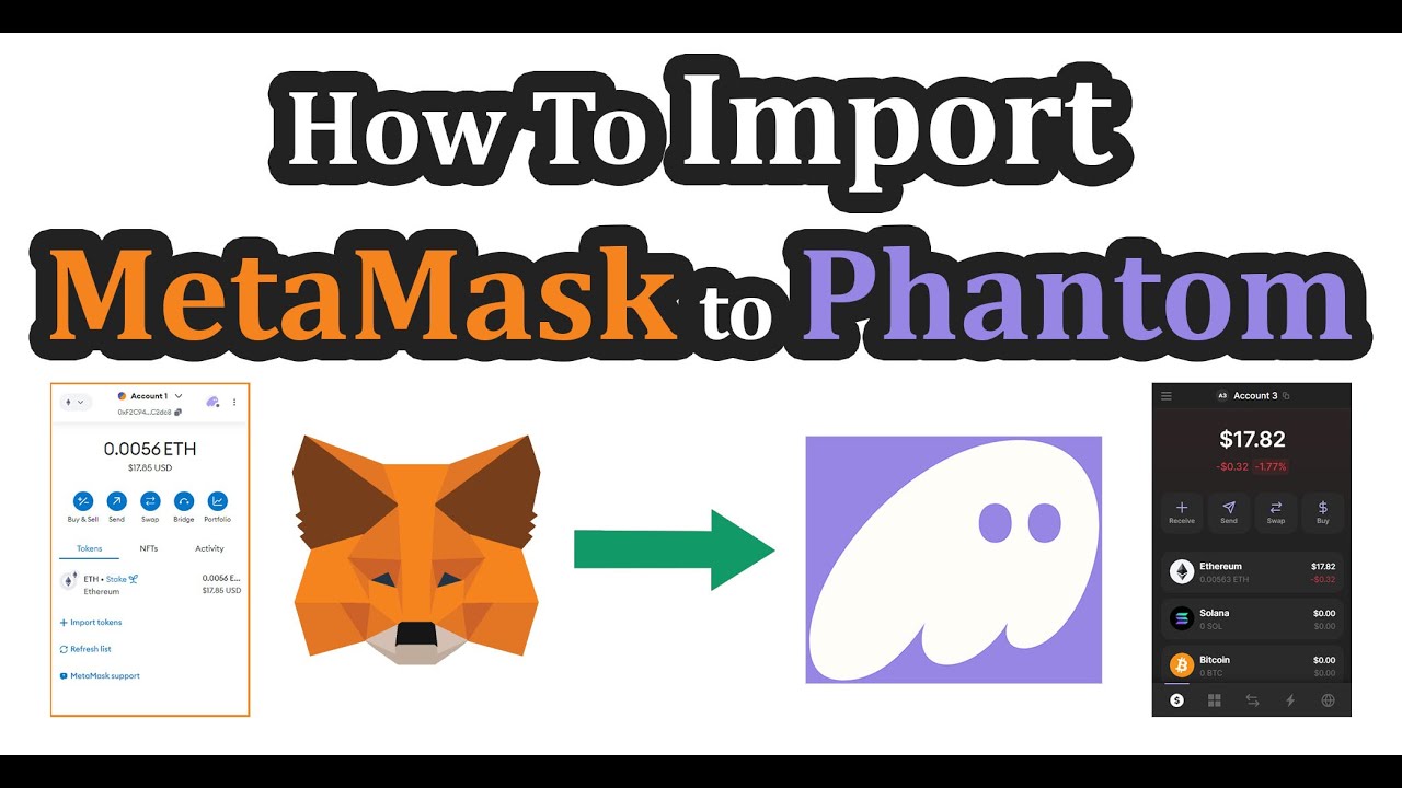 How to Import MetaMask to Phantom Wallet (Step-By-Step Tutorial)