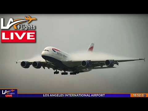 🔴LIVE LAX AIRPORT ACTION! | A380's, 777's, 747's, & MUCH MORE! | August 1, 2025