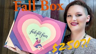 Fab Fit Fun Fall Box Unboxing 2019 -- Womens Subscription