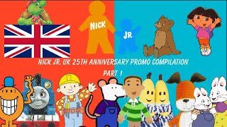 Nick Jr. UK 25th Anniversary Promo Compilation (PART 1