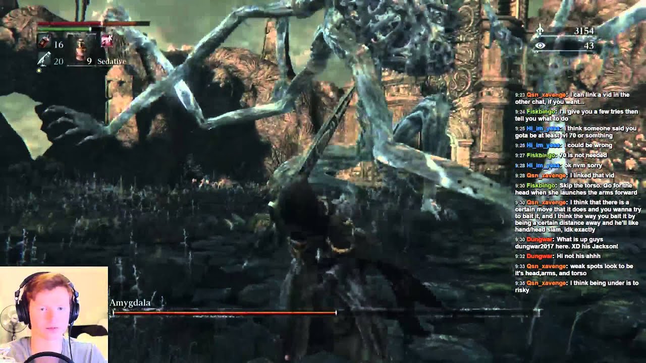 multiplayer master Bloodborne: Amygdala DEFEATED! (Stream Highlight)